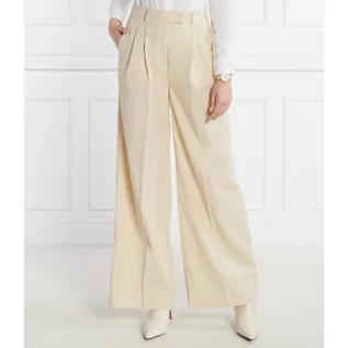 Spodnie damskie - BOSS Spodnie Tacama1 | flare fit - grafika 1