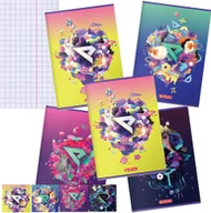 Zeszyty szkolne - Herlitz Zeszyt A4 60k kratka HERLITZ z EKIPĄ Friza 5sztuk - miniaturka - grafika 1