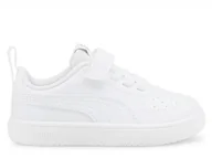 Buty dla dziewczynek - Buty dziecięce Puma 38431401 RICKIE AC + INF Białe - miniaturka - grafika 1
