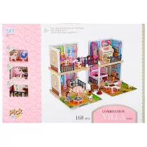 Domek z akcesoriami 168el Mega Creative - Akcesoria dla lalek - miniaturka - grafika 1