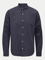 Koszule męskie - Only & Sons Koszula Pete 22033255 Granatowy Regular Fit - miniaturka - grafika 1