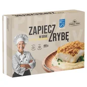 Ryby świeże i mrożone - Family Fish Zapieczrybę Kostki z filetów ryby białej w sosie francuskim 400 g - miniaturka - grafika 1