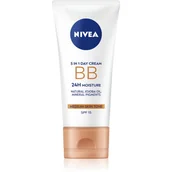 Kremy BB - Nivea Skin Care krem BB odcień Dark BB Cream 50ml - miniaturka - grafika 1