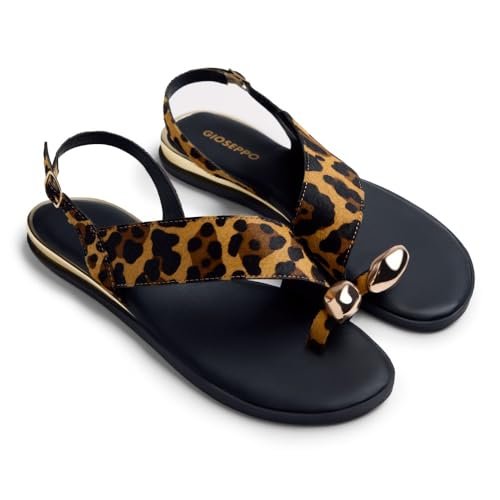 GIOSEPPO MAIRO, Pasek T damski, Leopard, 36 EU