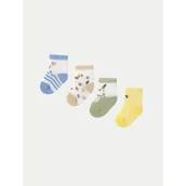 Skarpetki dla dzieci - Zestaw 4 par wysokich skarpet dziecięcych Mayoral 9862 Kolorowy - miniaturka - grafika 1