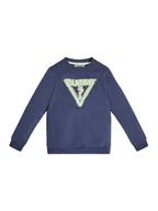Bluzki damskie - Guess Bluzka L3GQ21 FL04D Niebieski Regular Fit - miniaturka - grafika 1