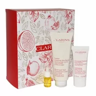 Kremy do twarzy - CLARINS Hand & Nail Treatment Cream 100ml + Blue Orchid Oil 5ml + Exfoliating Body Scrub 30ml - miniaturka - grafika 1