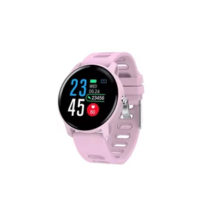 Roneberg Rs08 Różowy - Smartwatch - miniaturka - grafika 1