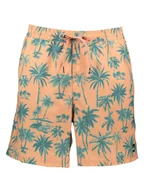 Kąpielówki męskie - Quiksilver Szorty kąpielowe w kolorze pomarańczowo-błękitnym - miniaturka - grafika 1