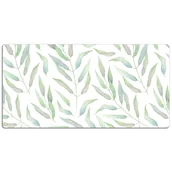 Podkładki na biurko - Mata ochronna na biurko Delikatne liście 120x60 cm, Dywanomat - miniaturka - grafika 1