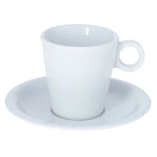 CORNELLA Cornella stożkowa filiżanka ze spodkiem do kawy Cappuccino 185ml 04425515 - Filiżanki - miniaturka - grafika 1