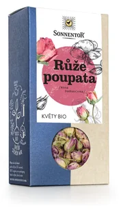 Sonnentor - Kwiat róży (pąki), sypki, ekologiczny, 30 g - Herbata - miniaturka - grafika 1