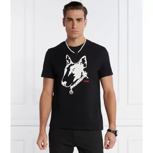 HUGO T-shirt Dammock | Regular Fit - Koszulki męskie - miniaturka - grafika 1