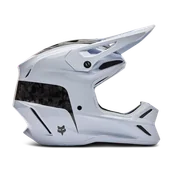 Kaski motocyklowe - Kask Cross FOX V3 RS Fracture Złamany BiałyL - miniaturka - grafika 1