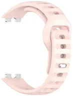 Akcesoria do smartwatchy - SILIKONOWY PASEK DO HUAWEI BAND 8 / 9 / 10 RÓŻOWY - miniaturka - grafika 1