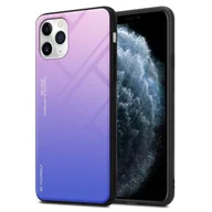 Etui i futerały do telefonów - Cadorabo Etui do Apple iPhone 11 PRO MAX Etui ochronne w kolorze czarnym Etui na telefon komórkowy TPU Etui ze szkła hartowanego - miniaturka - grafika 1