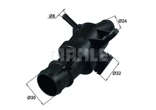 Termostat, płyn chłodzący Mahle TM 40 92 - Termostaty - miniaturka - grafika 1