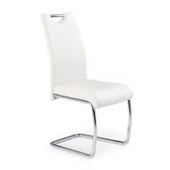 Krzesła - Krzesło Tapicerowane Białe Halmar K211 Biały - miniaturka - grafika 1