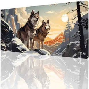 PODKŁADKA POD MYSZKĘ XXL Wilcze Lądy 90x40 TILT Dla gracza Wytrzymała - Podkładki pod mysz PODKŁADKA POD MYSZKĘ XXL Wilcze Lądy 90x40 TILT Dla gracza Wytrzymała - Podkładki pod mysz - miniaturka - grafika 1