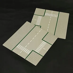 300 LEGO Płyty drogowe - skrzyżowania - Klocki - miniaturka - grafika 1