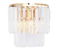 Lampy ścienne - Brilagi - Kinkiet kryształowy MOZART 2xE14/40W/230V złoty - miniaturka - grafika 1