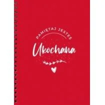 SZARON Mój dziennik - Ukochana Czerwony - Szaron - Notesy i bloczki - miniaturka - grafika 1