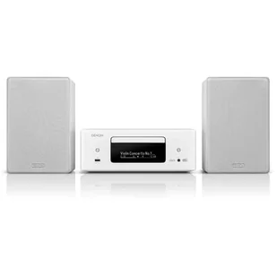 Denon Ceol N12 DAB Mini wieża stereo, Kolor: Biały - Wieże - miniaturka - grafika 1