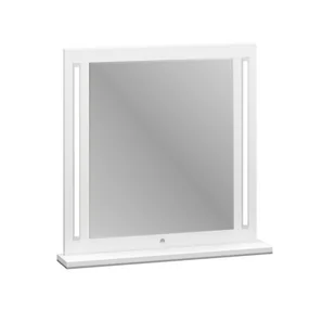 Lustro z oświetleniem dotykowe MIRROR 02 biały SZYBKA WYSYŁKA - Lustra - miniaturka - grafika 1