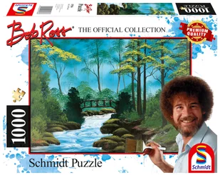 puzzle 1000 bob ross, samotny most - Puzzle - miniaturka - grafika 1