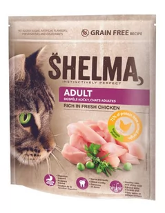 Karma dla kota bezzbożowa z kurczakiem Shelma 750g - Sucha karma dla kotów - miniaturka - grafika 1