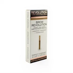 Makeup Revolution Brow Revolution Żel do Brwi Auburn MUR-0119 - Akcesoria i kosmetyki do stylizacji brwi - miniaturka - grafika 1