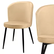 Krzesła - Krzesło Do Salonu Jadalni Tapicerowane Nowoczesne - miniaturka - grafika 1