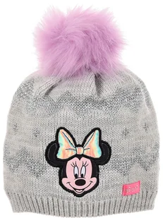 Disney Minnie Mouse Czapka "Minnie" w kolorze szarym - Czapki damskie - miniaturka - grafika 1