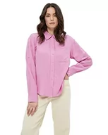 Koszule damskie - Peppercorn Damska koszula z długim rękawem Marniella, różowa fuksja, L, Różowy fuksja, L - miniaturka - grafika 1