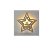 Oświetlenie świąteczne - Solight 1V261 - LED Dekoracja bożonarodzeniowa LED/2xAA gwiazda drzewo - miniaturka - grafika 1