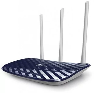 TP-Link Archer C20 AC750 V4.0 router bezprzewodowy Dual-band (2.4 GHz/5 GHz) Fast Ethernet Granatowy (marynarski) - Switche - miniaturka - grafika 1
