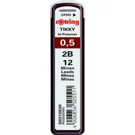 Ołówki - Grafity Rotring Tikky 2B 0,5mm - miniaturka - grafika 1