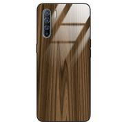 Etui i futerały do telefonów - Etui drewniane Oppo Reno 3 Premium Wood Brown Forestzone Glass - miniaturka - grafika 1