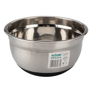 Lumarko Miska Nierdzewna Z Silikonową Podstawą 20x9,5 Cm - Miski i półmiski - miniaturka - grafika 7