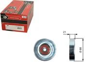 Rolki i napinacze - GATES ROLKA PROWADZĄCA PASEK KLINOWY T36395 DAIHATSU BEGO/COO/EXTOL/SIRION 1,3 03 - miniaturka - grafika 1