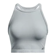 Koszulki sportowe damskie - Tank top fitness damski Under Armour Rush Seamless Tank - miniaturka - grafika 1