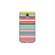 Etui i futerały do telefonów - Krusell PrintCover Pink Stripe do Samsung Galaxy S4 89860 - miniaturka - grafika 1
