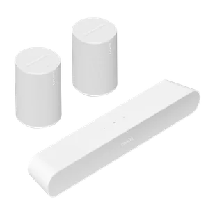 SONOS RAY + 2 x ERA 100 (komplet/biały) - Soundbary - miniaturka - grafika 1