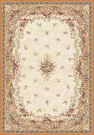 Dywany - Dywan polski Agnella Isfahan DAFNE jasny beż wełna - miniaturka - grafika 1