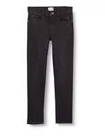 Spodnie i spodenki dla dziewczynek - Noppies Jeansy dziewczęce, Black Denim - P116, 104 cm - miniaturka - grafika 1