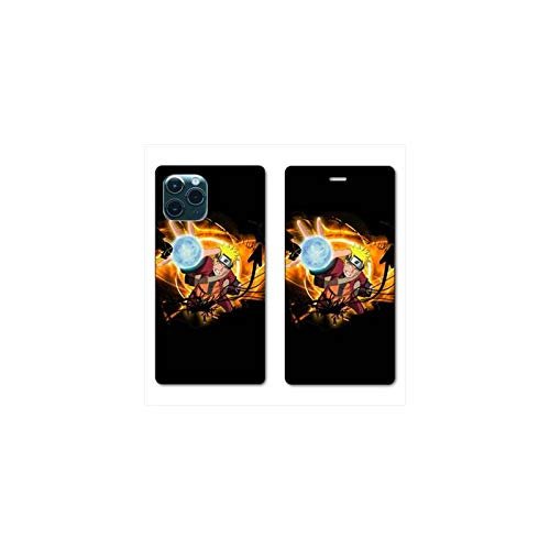 RV Skórzane Etui Portfel do Samsung Galaxy S20 Ultra Manga Naruto Czarny