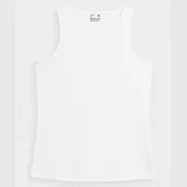 Koszulki i topy damskie - Koszulka 4F 4FSS23TTSHF581 10S biały XS - miniaturka - grafika 1