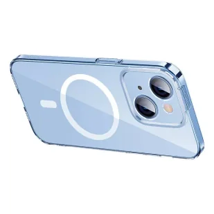 Zestaw ochronny Baseus Crystal przeźroczyste etui magnetyczne i szkło hartowane do iPhone 14 - Etui i futerały do telefonów - miniaturka - grafika 2