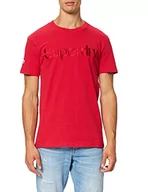 Koszulki męskie - Superdry T-shirt męski, Hike Red, S - miniaturka - grafika 1