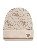 Czapki damskie - Guess Czapka V5BZ07 Z4230 Beżowy - miniaturka - grafika 1